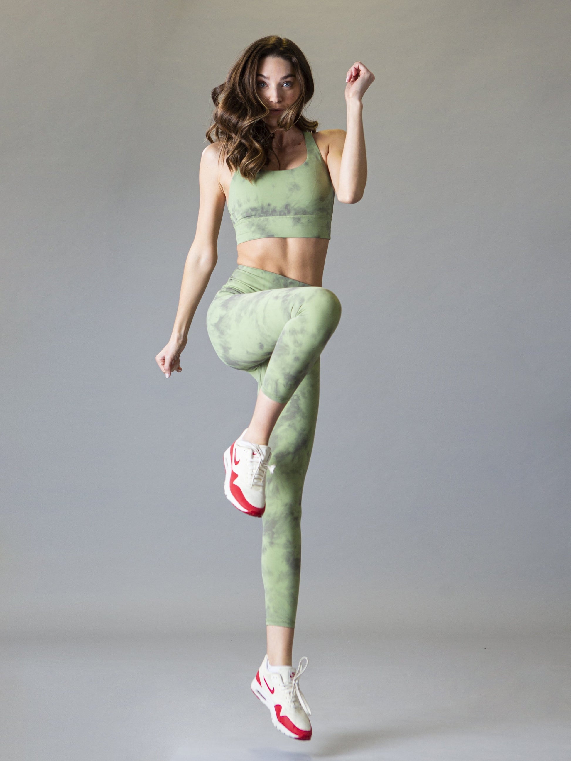 Tie Die Green Print Leggings – CELEBRITY LEGGINGS